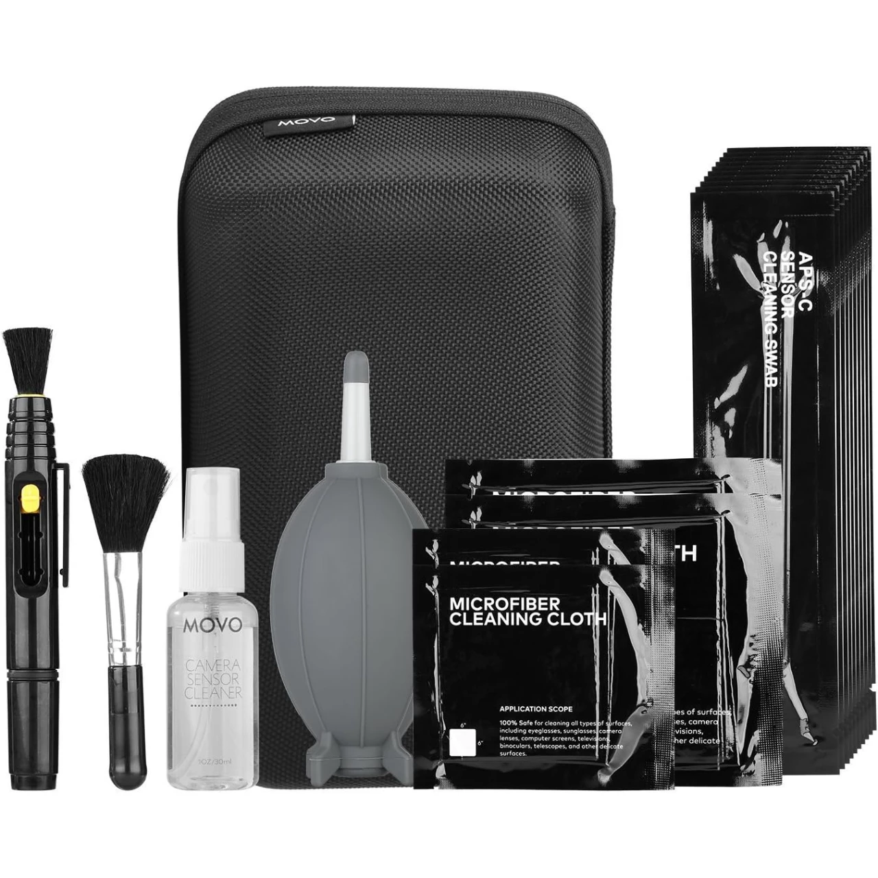 Movo Deluxe Essentials DSLR Camera Cleaning Kit