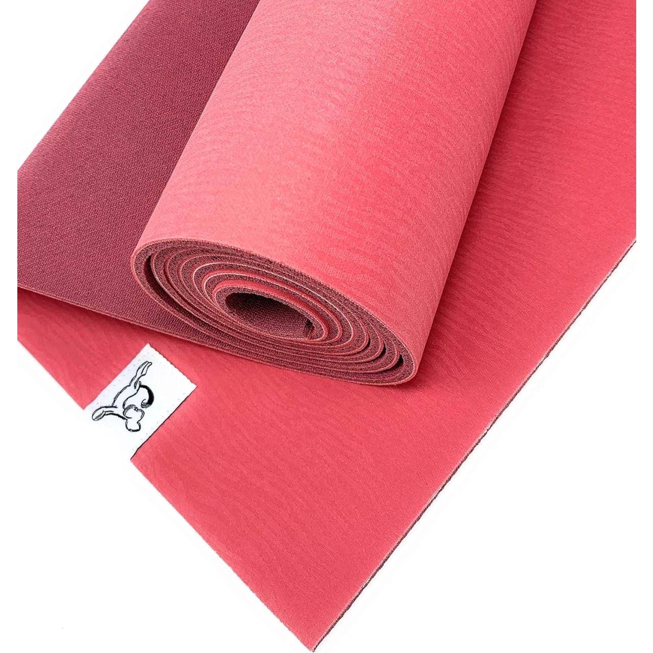 Tiggar Yoga mat - Natural Tree Rubber yoga Mat, Eco Friendly ,Non Slip, Dense Cushioning for Support and Stability in Yoga, Pilates, and General Fitness