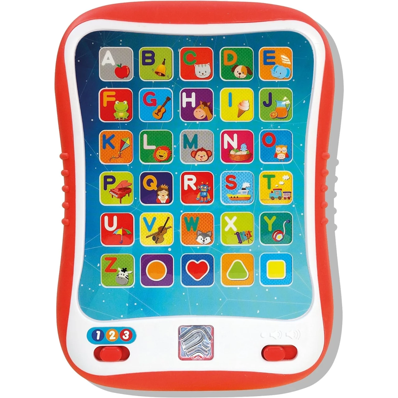 Kids Learning Tablet Toy Learn ABCs Sounds Letters Shapes Music &amp; Words 2 Year Old Interactive Toy Smart Alphabet Educational Toddler Learning Tablet