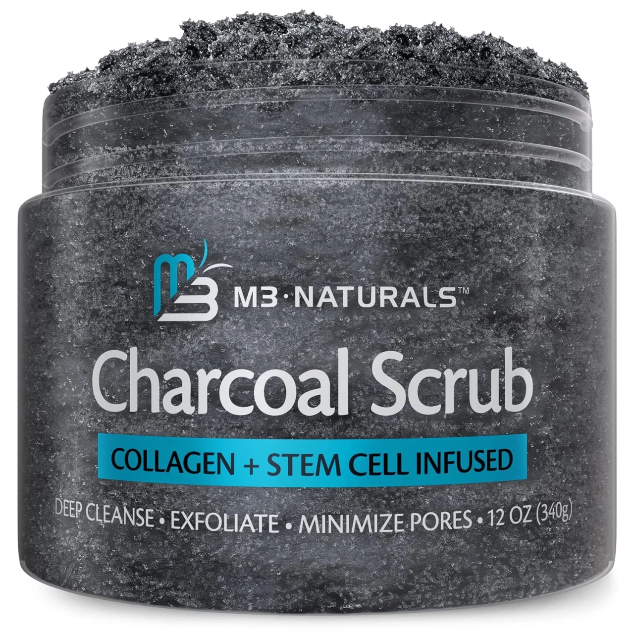 Charcoal Exfoliating Body Scrub Polish