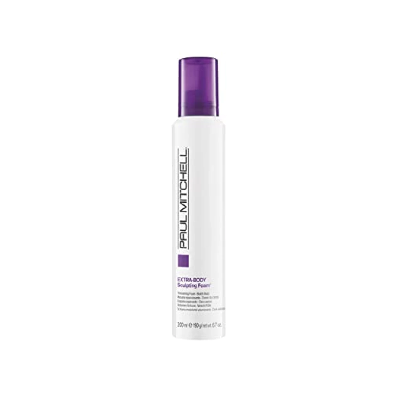 Paul Mitchell Extra-Body Sculpting Foam, Thickens + Builds Body, For Fine Hair