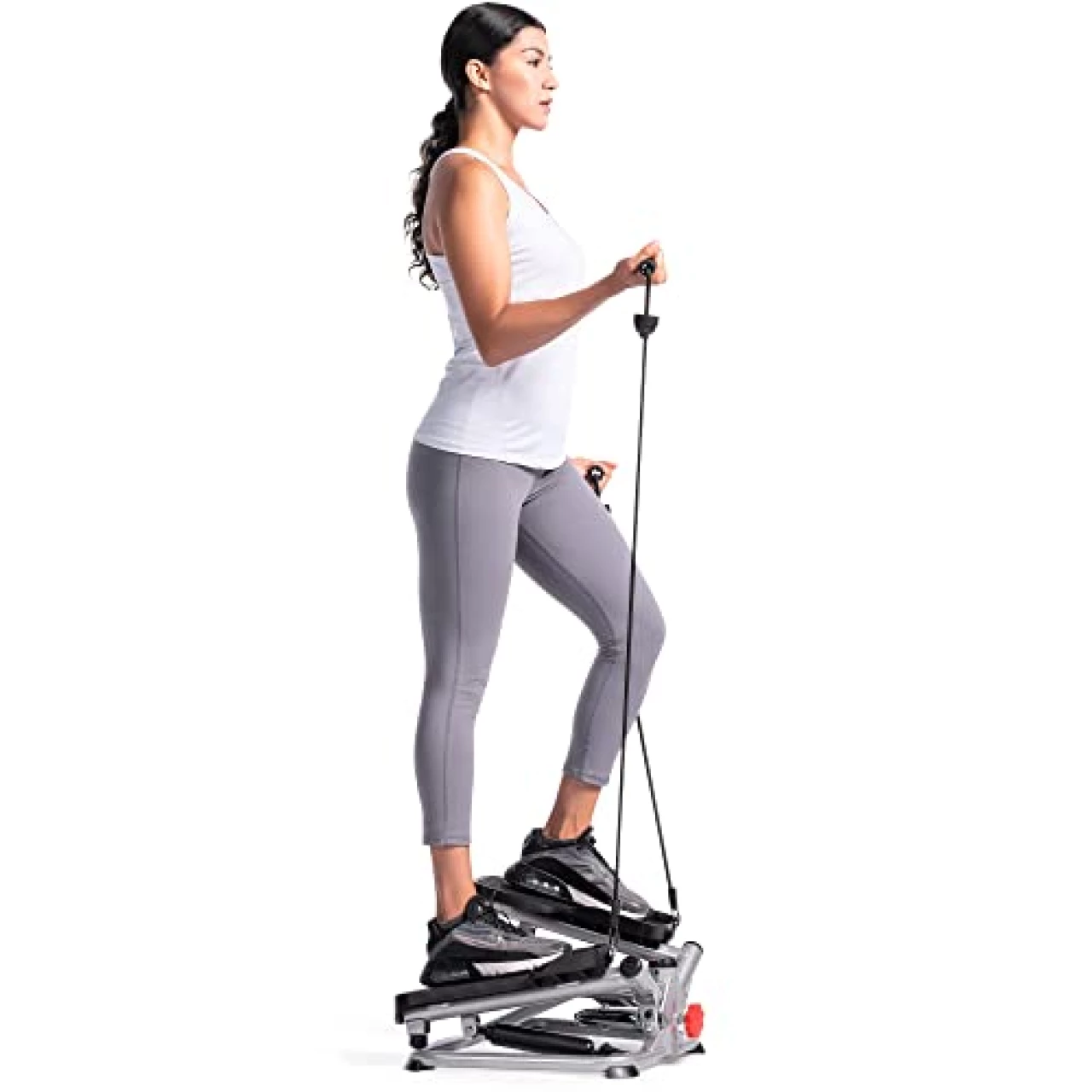 Sunny Health &amp; Fitness Total Body Advanced Stepper Machine - SF-S0979, Gray