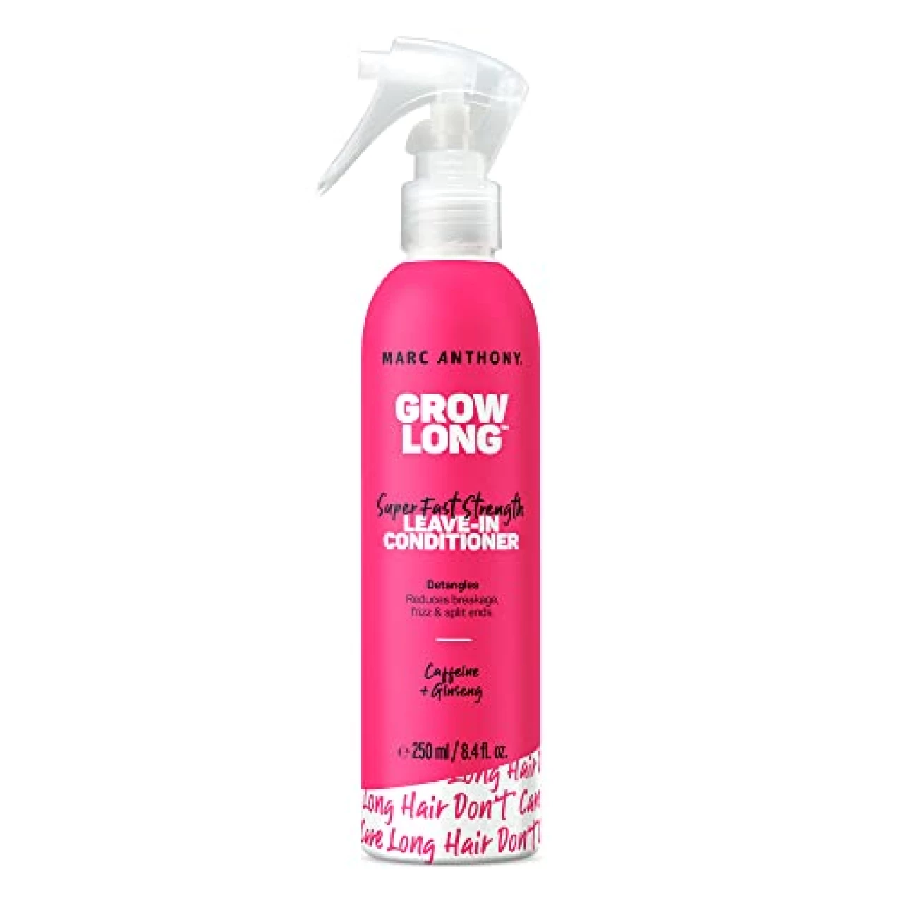 Marc Anthony Leave-In Conditioner Spray &amp; Detangler, Grow Long Biotin - Anti-Frizz Deep Conditioner For Split Ends &amp; Breakage - Vitamin E, Caffeine &amp; Ginseng for Curly, Dry &amp; Damaged Hair