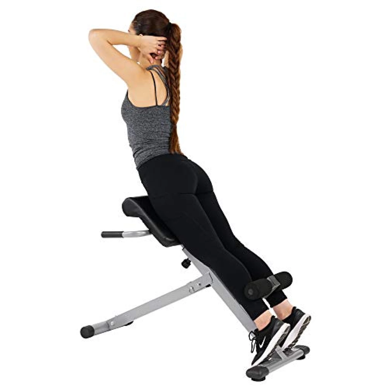Sunny Health &amp; Fitness 45-Degree Hyperextension Roman Chair