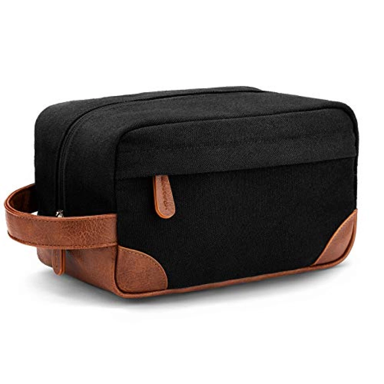 Vorspack Toiletry Bag Hanging Dopp Kit for Men Water Resistant Canvas Shaving Bag with Large Capacity