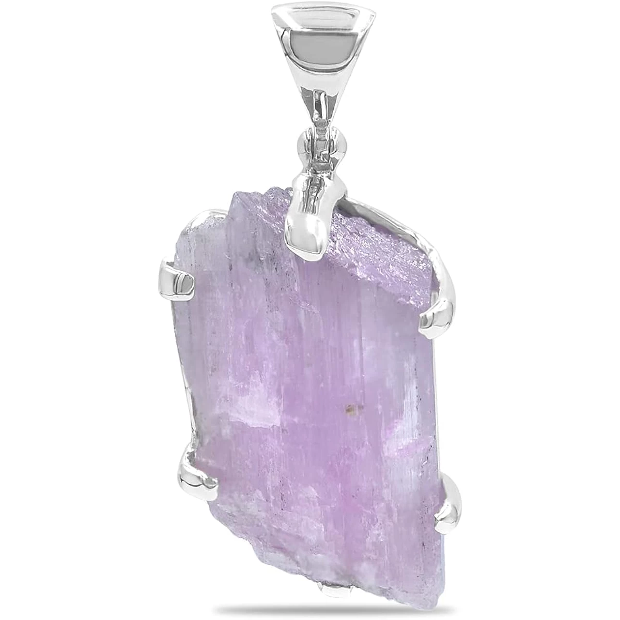 Starborn Rough Gemstone Sterling Silver Pendant - X Large