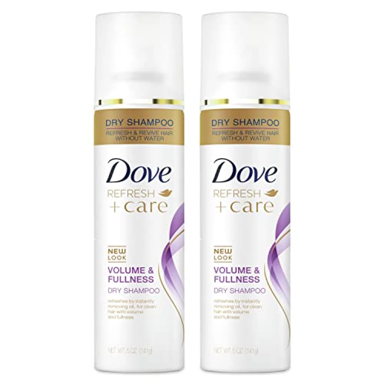 Dove Dry Shampoo Volume &amp; Fullness 2 Count for Oily Hair
