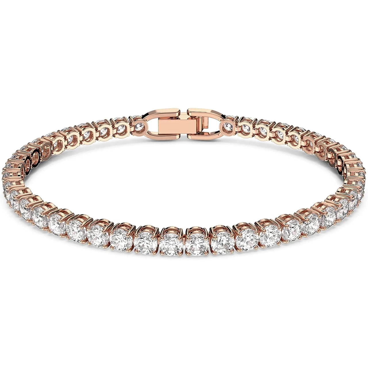 SWAROVSKI Tennis Deluxe Crystal Bracelet and Necklace Jewelry Collection
