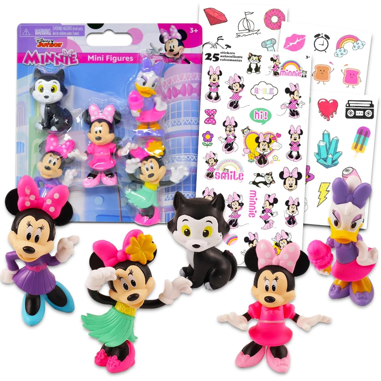 Classic Disney Toys Set Figures Bundle (5 Pc)