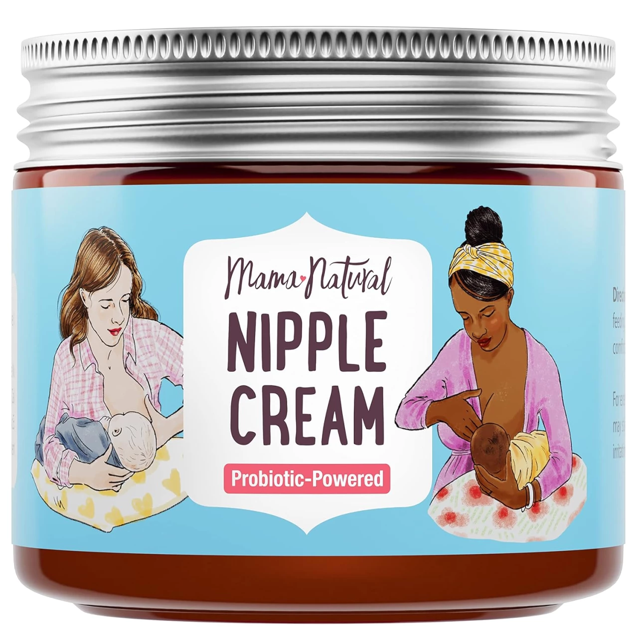 Mama Natural Nipple Cream for Breastfeeding (2 oz)