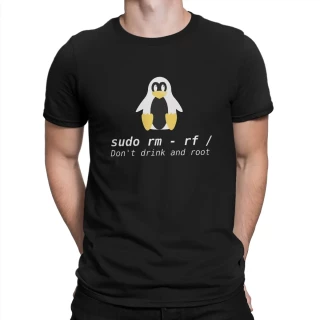Camiseta Linux rm -rf